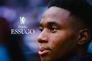 官方：切爾西20歲中場埃蘇戈成功接受大腿手術(shù)，將開始康復(fù)進程