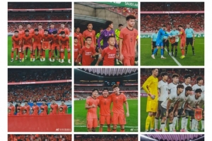 慶祝晉級U23亞洲杯正賽，劉浩帆社媒曬多張比賽照：????