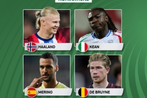 歐洲世預(yù)賽本輪最佳球員候選：哈蘭德、小基恩、梅里諾、德布勞內(nèi)