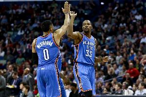 帕金斯：KD和威少在場(chǎng)下根本不對(duì)路子 那時(shí)每個(gè)人都有自己的派系