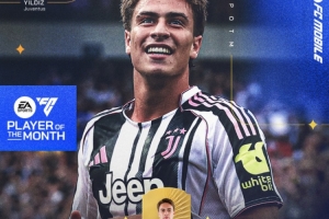 官方：尤文前鋒伊爾迪茲當(dāng)選意甲聯(lián)賽8月最佳球員