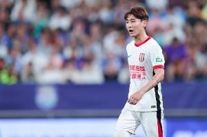 韋世豪生涯第二次中超賽季進(jìn)球上雙，第一次是2019年的11球