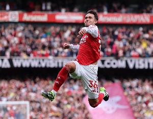 頭頂腳踢，蘇維門迪生涯240場(chǎng)俱樂部比賽首次梅開二度