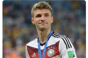 德國隊(duì)祝穆勒36歲生日快樂，為國家隊(duì)出戰(zhàn)131場進(jìn)45球+問鼎世界杯