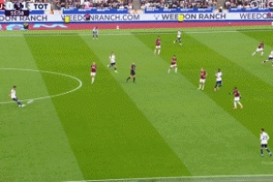 熱刺3球領(lǐng)先！貝里瓦爾頭球破門、范德文建功