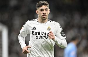 巴爾韋德：少一人的皇馬依然奮力拼搏，我很高興取得西甲第150勝