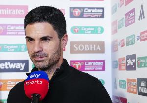 阿爾特塔：恩瓦內(nèi)里很自信，馬杜埃凱充滿勇氣不會被困難打倒