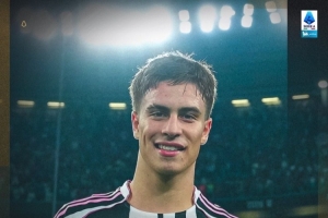 世界波＋關(guān)鍵助攻！伊爾迪茲當(dāng)選尤文4-3國米的全場最佳球員