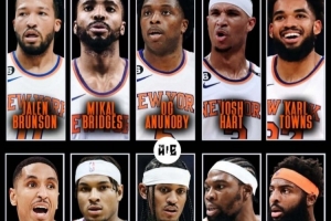 東部最強(qiáng)？美媒曬尼克斯陣容：超強(qiáng)首發(fā)+兩位最佳第六人引領(lǐng)替補(bǔ)