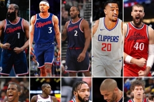 球迷曬快船新賽季陣容：誰能在七場系列賽里擊敗這支球隊(duì)？