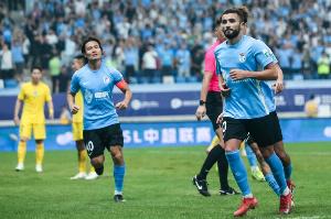 大連英博本場比賽有19次射門，是球隊單場中超第二多的