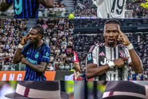 圖拉姆德比！兩個(gè)圖拉姆進(jìn)球后做出一樣慶祝動(dòng)作，老圖拉姆見(jiàn)證