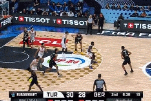 小瓦格納突破拋投+快攻轉(zhuǎn)身兩連擊 土耳其被迫叫停