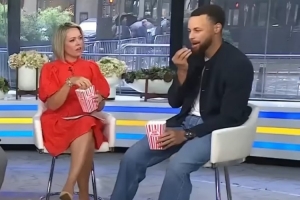 庫(kù)里：爆米花我只愛(ài)原味的 鹽與黃油的比例要很精確才行