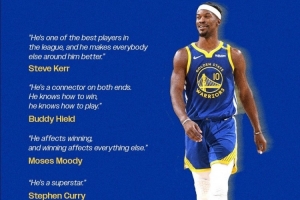 高度評價！勇士官推曬教練、隊友語錄祝巴特勒36歲生日快樂