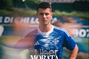 莫拉塔：錯失空門？反彈球力量太大角度不佳，現(xiàn)在我身體狀況很好