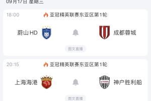 雙重壓力！中超前4爭冠球隊迎亞冠，申花率先出戰(zhàn)，蓉城正賽首秀