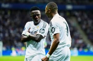 TA：維尼修斯團隊以姆巴佩加盟時獲簽字費為例，要求皇馬大幅加薪