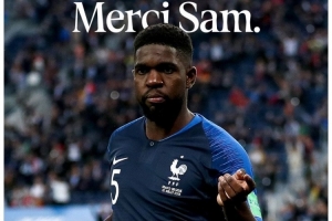 烏姆蒂蒂退役，比利時后衛(wèi)穆尼耶調(diào)侃：我們再也不用擔(dān)心了??