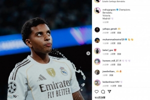 首發(fā)造點(diǎn)！羅德里戈社媒慶祝：歐冠、伯納烏、勝利、馬德里！