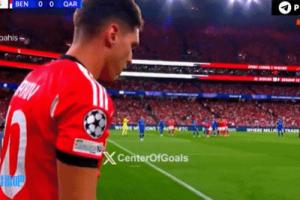 大勝節(jié)奏？開場僅16分鐘，本菲卡就2-0領(lǐng)先卡拉巴赫