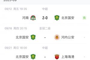 3天后踢海港！國安輪換10人，僅張稀哲繼續(xù)首發(fā)，20歲門將迎首秀