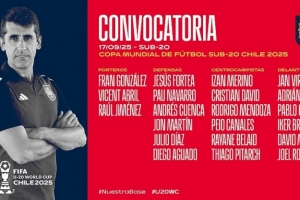 西班牙足協(xié)公布U20世界杯球員名單：皇馬五人入選，巴薩僅一人