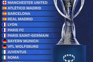 女足歐冠聯(lián)賽階段18強(qiáng)出爐：皇馬、曼聯(lián)、羅馬通過資格賽晉級