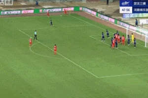 49分鐘3球領(lǐng)先！盧永濤頭球破門梅開二度，河南3-0三鎮(zhèn)