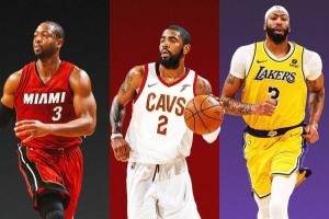 美媒發(fā)問：勒布朗生涯的最佳搭檔 是韋德、歐文還是濃眉？