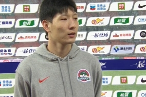 盧永濤：打進(jìn)兩球很幸運(yùn) 相信在主教練帶領(lǐng)下我們會(huì)越來(lái)越好