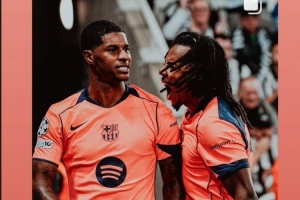 連線破門！孔德社媒曬與拉什福德合照：歐冠之夜??????