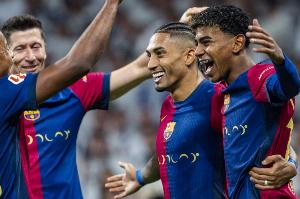 巴薩制造！近3位歐冠單場頭球+遠射破門球員：萊萬、拉菲、拉師傅