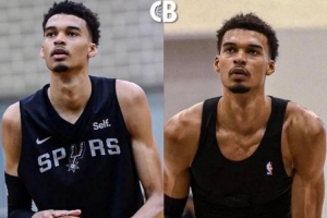 才打兩年NBA?。‖F(xiàn)在的文班比剛進(jìn)NBA時(shí)壯了不止一圈