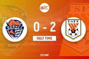 半場(chǎng)-泰山2-0領(lǐng)先海牛 李小恒頭球破門(mén)克雷桑點(diǎn)射劉軍帥手球送點(diǎn)