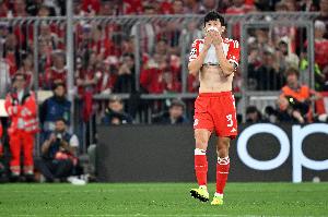 踢球者：金玟哉沒有大礙，未來幾天可以進行恢復訓練