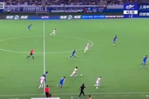 罕見！申花vs蓉城上半場補(bǔ)時僅2分鐘 本場比賽由烏茲別克裁判主哨