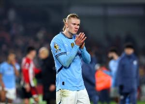 哈蘭德自2022-23賽季起英超對(duì)阿森納打進(jìn)5球，同期所有球員最多