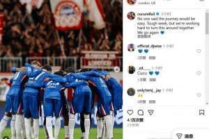 1-2不敵曼聯(lián)，庫(kù)庫(kù)雷利亞：艱難的一周，我們正共同努力扭轉(zhuǎn)局面