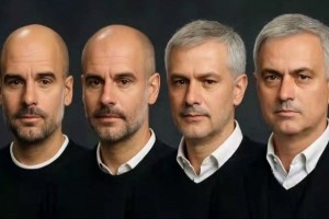 今日趣圖：中鋒踢后衛(wèi)、禁區(qū)擺大巴，瓜帥最終成了穆帥的樣子~