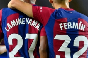 無緣金球獎，費爾明社媒曬合影支持亞馬爾：你就是No1