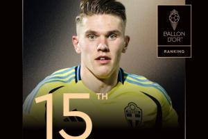 北歐鋒霸首登英超！金球獎第15名：約克雷斯，生涯首次獲得提名