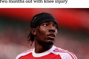 DO：馬杜埃凱膝蓋受傷將缺陣2個(gè)月，沒有遭受十字韌帶傷情