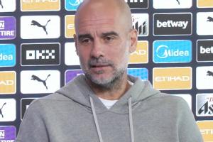 瓜帥：我想學(xué)會慶祝客平阿森納，他們很強大，我想慶祝這一分