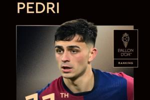 金球獎官推被沖：恥辱！法國足球跪下，帕爾默前十佩德里第11？