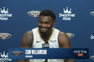 錫安：球隊(duì)需要我變成什么角色我就是什么角色 義不容辭！