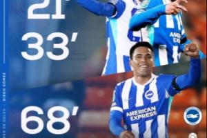 邁阿密出品！迭戈-戈麥斯聯(lián)賽杯68分鐘大四喜，踢英冠英甲2場(chǎng)5球