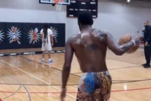 ACL即將痊愈！歐文最新訓(xùn)練視頻超遠(yuǎn)三分哐哐八連中！