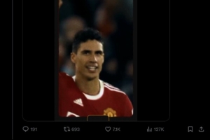 曼聯(lián)官方回復(fù)瓦拉內(nèi)紀(jì)念退役一周年社媒：一日紅魔，終生紅魔??