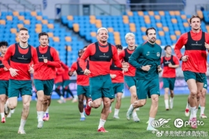 【圖集】2025中超聯(lián)賽第26輪，河南俱樂部酒祖杜康賽前踩場